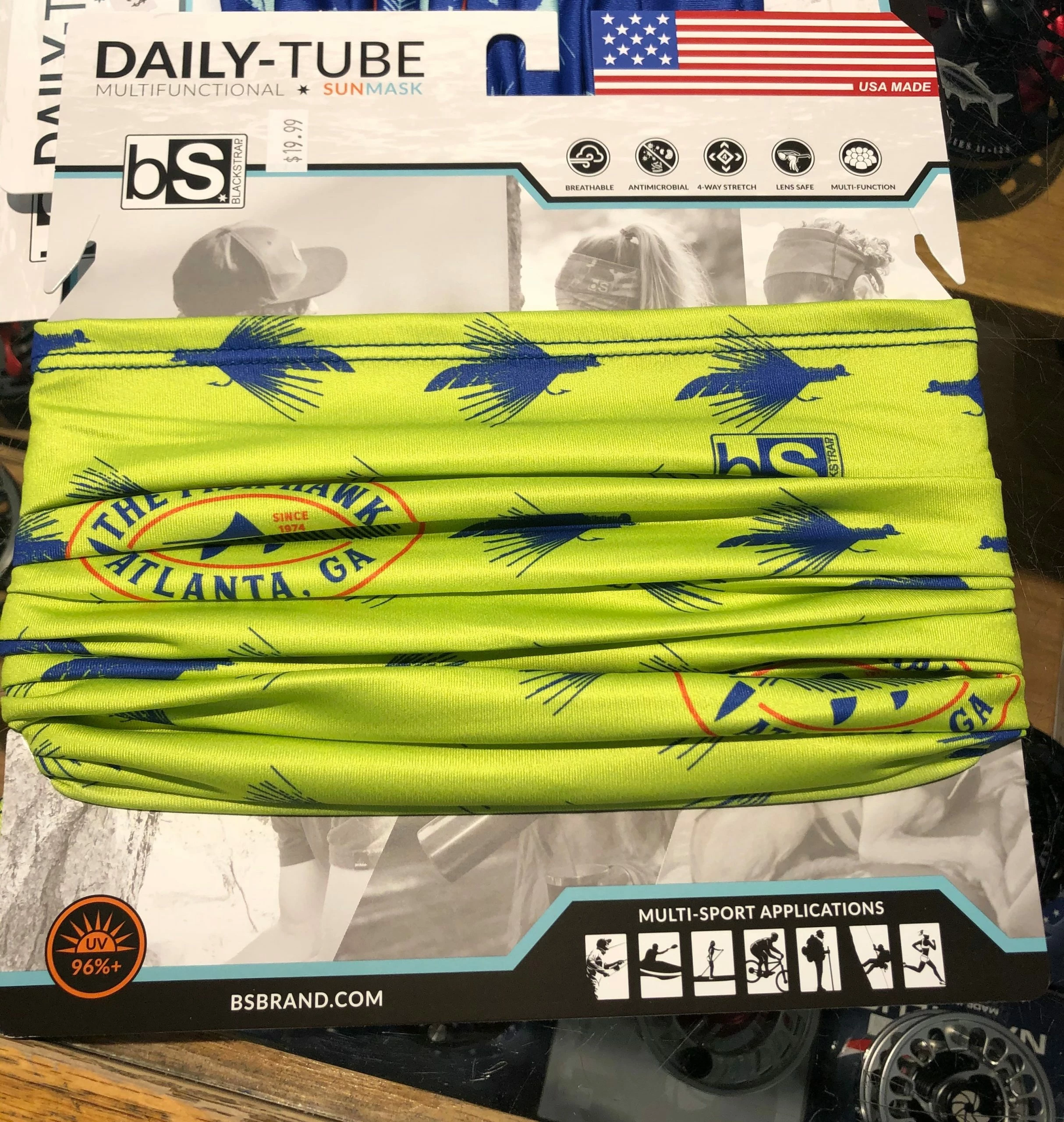 Blackstrap Fish Hawk Sunmask - Tarpon Toad Fly 4 Blackstrap Fish Hawk Sunmask - Tarpon Toad Fly - Image 2