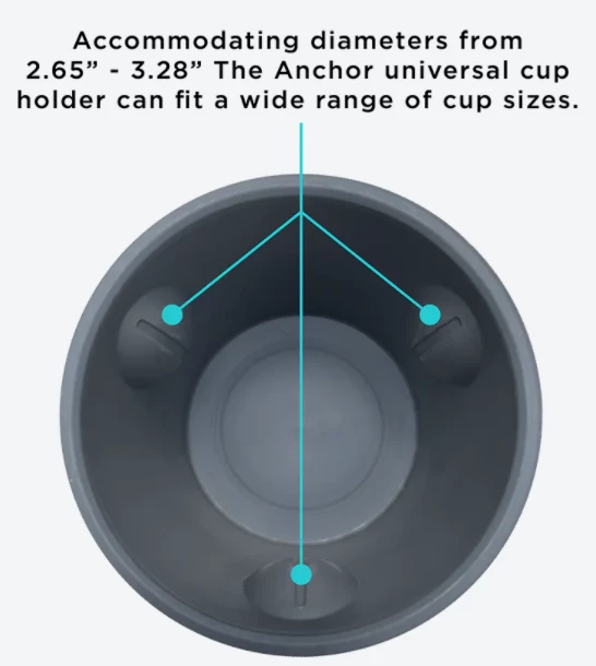 Toadfish The Anchor-Non-Tipping Cup Holder 7 Toadfish The Anchor-Non-Tipping Cup Holder - Image 5