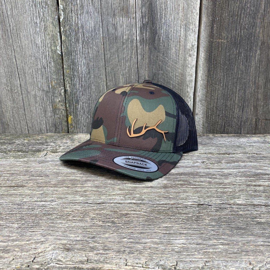 fishing gear Sales 2023 17 fishing gear Sales 2023 -fishing gear Sales 2023 elk horn flex fit camo chestnut leather patch hat leather patch hats hells canyon designs bdublack